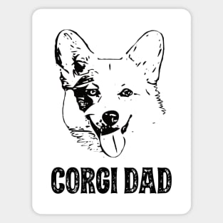 Corgi Dad Pembroke Welsh Corgi Sticker